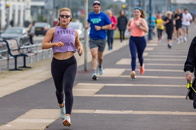 Competitors in the Southsea parkrun. Picture: Mike Cooter