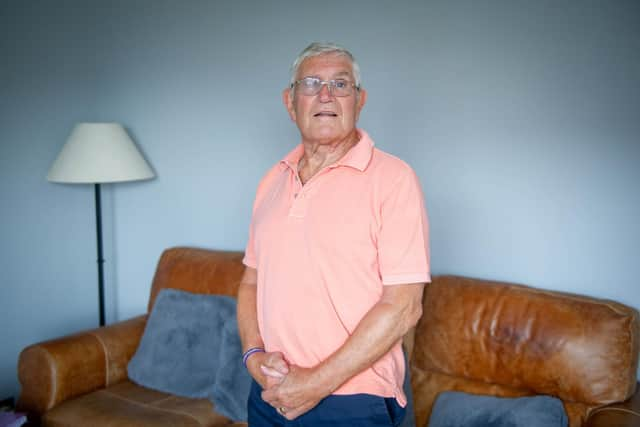 Pictured: Keith and Tina Tyler at their home in Gosport on Thursday 23rd June 2022

Picture: Habibur Rahman