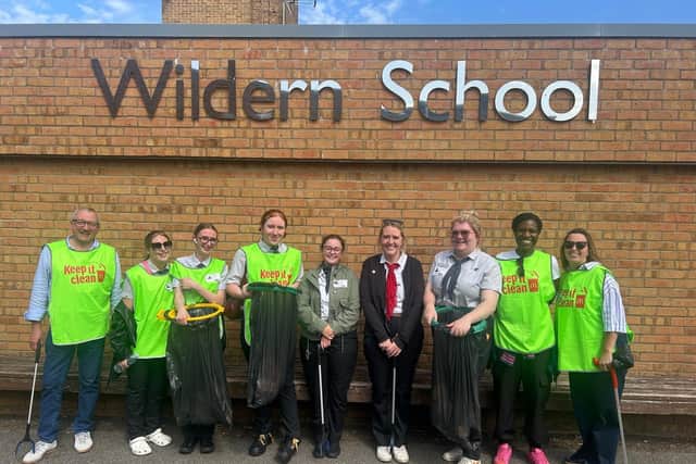 McDonald's Southampton take part in Big Spring Clean