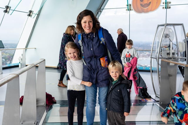 Amy wharmby & family at the Spinnaker Spooktacular Halloween Trail.
Photos by Matthew Clark