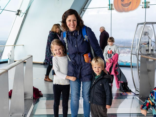 Amy wharmby & family at the Spinnaker Spooktacular Halloween Trail.
Photos by Matthew Clark