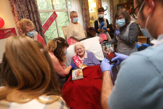 Doris is a resident of Emsworth House. Picture: Sam Stephenson