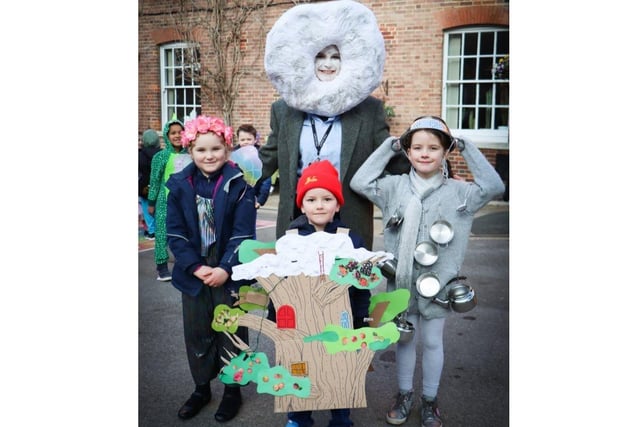 The Portsmotuh Grammar School have taken part in World Book Day.