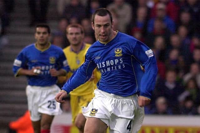 Former Pompey midfielder Shaun Derry