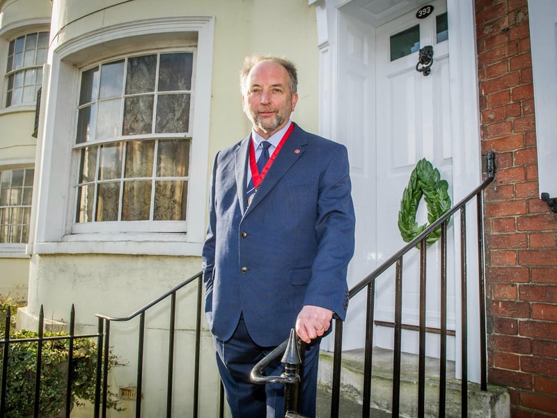 The great, great grandson of Charles Dickens, Ian Dickens outside the Charles Dickens Museum.
Picture: Habibur Rahman