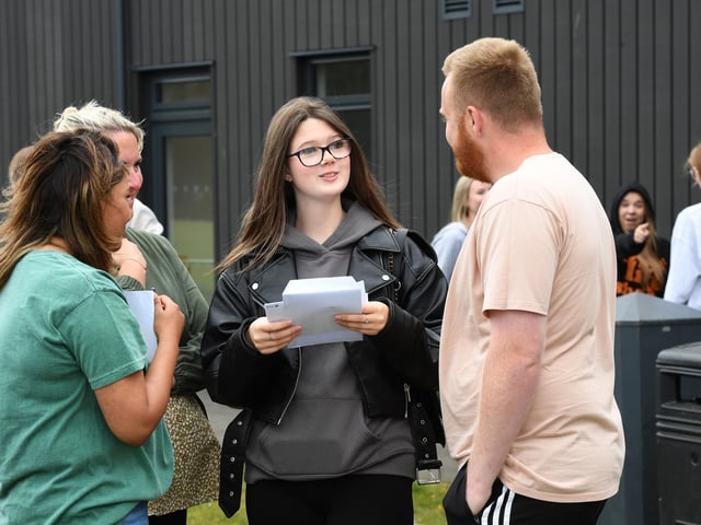 GCSE exam results day at King's Academy Brune Park in Gosport, Hampshire - 22/08/24.Lucy Williamson 16Please credit: Paul Jacobs/pictureexclusive.com