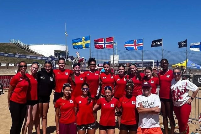 NEVZA Volleyball England team