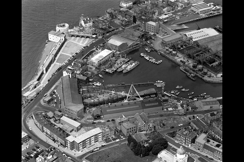 Broad Street Yard 1st July 1965. Courtesy of Phil Rood