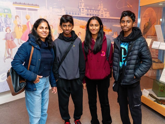 Arachi family at the Dress to Distress at Portsmouth Museum.
Photos by Matthew Clark
