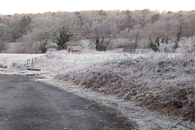 A frosty start in the Meon Valley