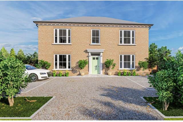 A self-build home that has been given planning permission in Wickham Common
Picture: Andrew Burgess Planning