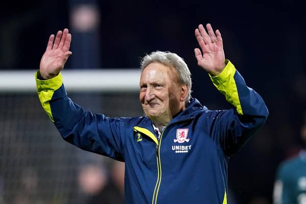 Neil Warnock has announced his retirement from management after a 41-year career overseeing 1,603 matches. Picture: Mike Egerton/PA Wire.