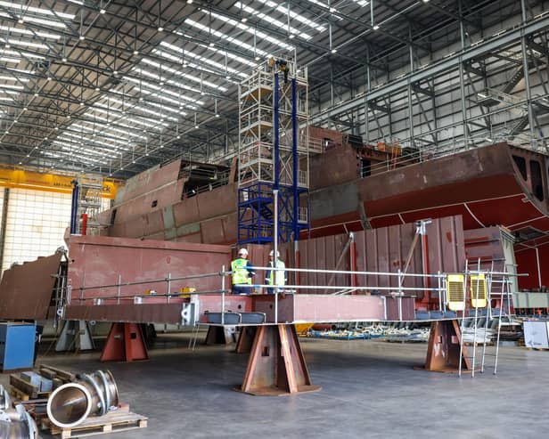 The Type 31 frigate programme is pushing ahead, but doubts remain over its soaring costs. Picture: LPhot Bill Spurr/Royal Navy.