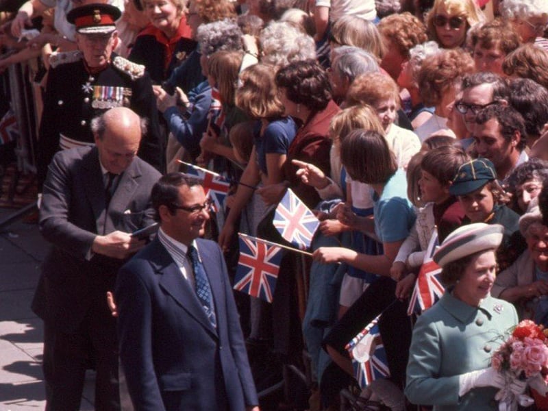 Queen Elizabeth's Silver Jubilee visit to Portsmouth in 1977 Picture: The News Portsmouth