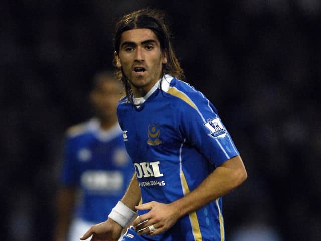 Pedro Mendes played for Pompey from 2006 to 2008.   Picture: Steve Reid
