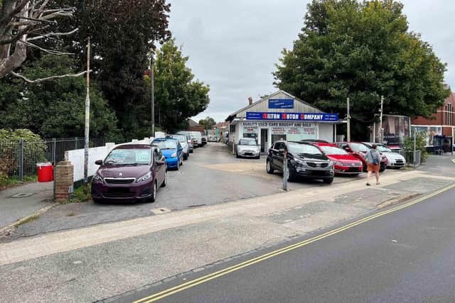 A half-acre commercial site in Southsea is being auctioned with a guide price of £450,000 to £500,000