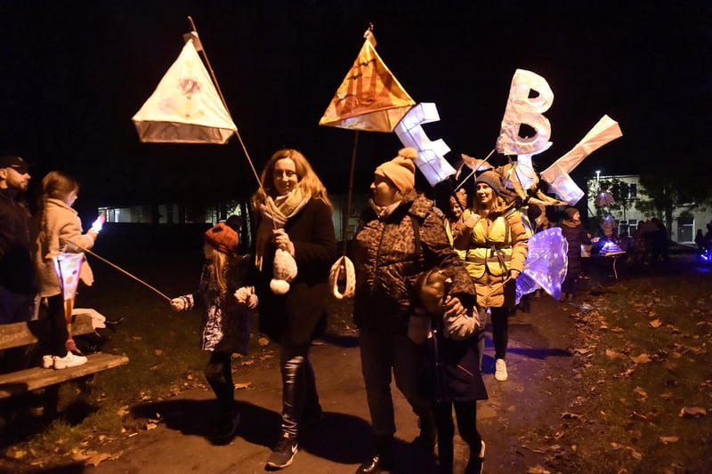 Fratton Festival of Light parade organised by Fratton Big Local took place on Friday, November 17, 2023.