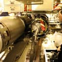 HMS Talent carries out Spearfish torpedo trials off the west coast of Scotland