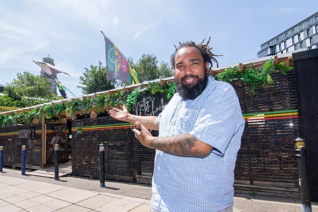 Natty’s Jerk, Commercial Road.  Picture: Habibur Rahman