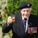 D-Day veteran Ron Cross MBE (99) from Alverstoke, will be raising a glass to those he served alongside in WWII.

Picture: Sarah Standing (070520-1444)
