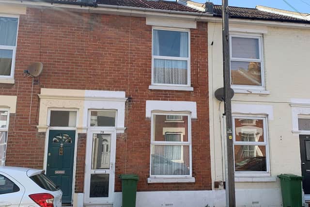 A two-bedroom property on Londesborough Road, Southsea, has sold at auction for £198,500. Picture: Clive Emson Auctioneers.