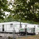 The Eldon Building car park testing site. Picture: Duncan Shepherd