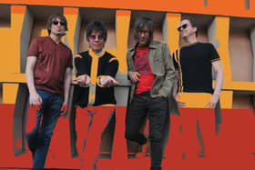 Star Collector, with frontman Vic Wayne second from left