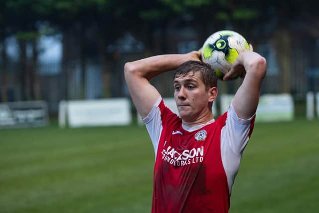 Jack Lee will make his competitive debut for Moneyfields against former club Horndean on Tuesday. Picture: Vernon Nash