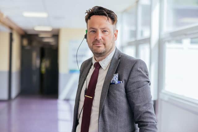 Educating Yorkshire - the award-winning Channel 4 show - has returned to Thornhill Community Academy. Matthew Burton, star of series one, is now the headteacher. Photo credit: Channel 4 / Tom Martin