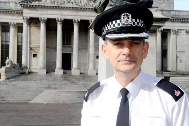 Portsmouth police district commander Supt Steve Burridge. Picture: Sarah Standing (040319-733)