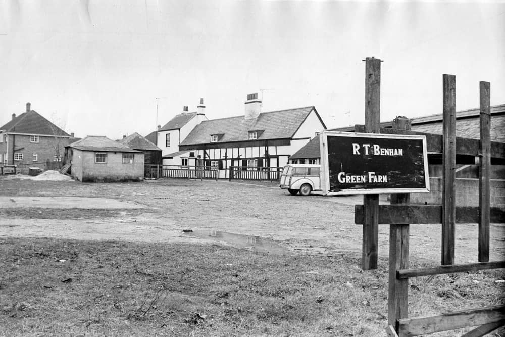 Green Farm in Copnor Road, Hilsea, in January 1970, now the site of the Toby Carvery. The News PP460