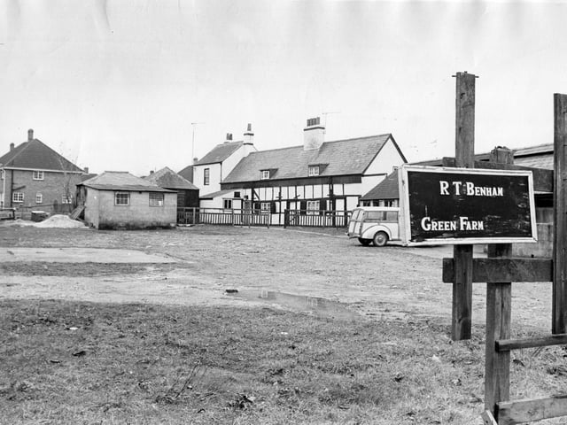 Green Farm in Copnor Road, Hilsea, in January 1970, now the site of the Toby Carvery. The News PP460
