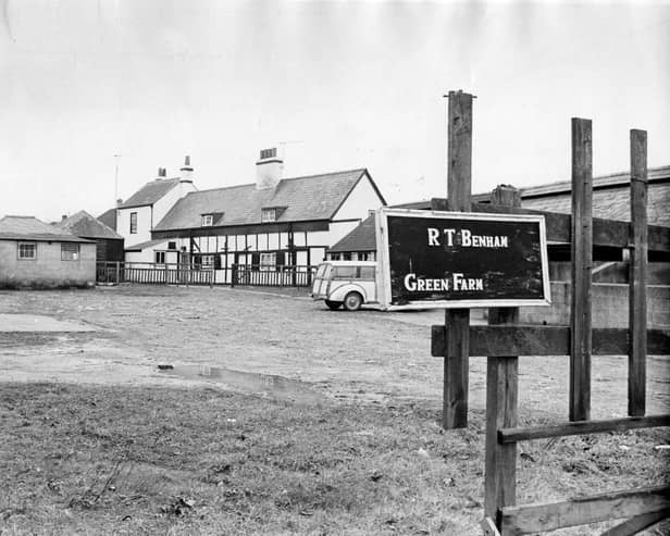 Green Farm in Copnor Road, Hilsea, in January 1970, now the site of the Toby Carvery. The News PP460
