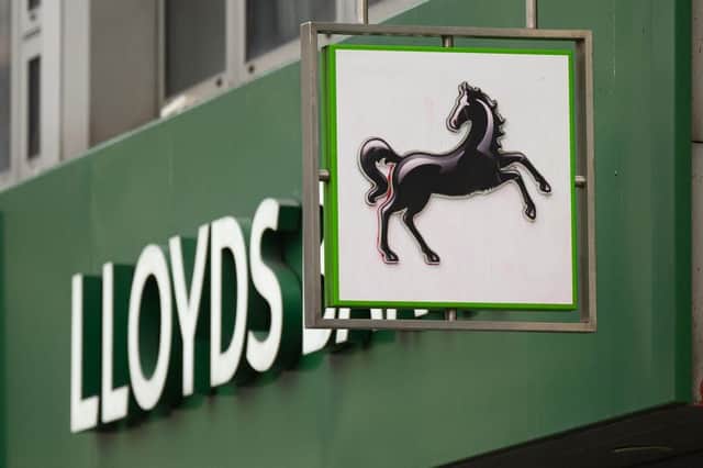 Lloyds Banking Group have announced 49 closures in 2026 across its Lloyds, Halifax and Bank of Scotland branches. (Photo by Leon Neal/Getty Images)