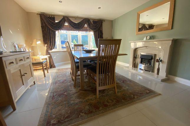 The dining room in the property.