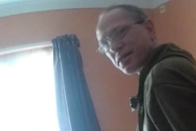 Police body-worn video footage captures the moment Mark Oliver, 56, is arrested after fatally stabbing his 53-year-old brother Andrew at the home they shared with their elderly mother in Harwood Road, Bridgemary, Gopsort on February 1. Picture: CPS
