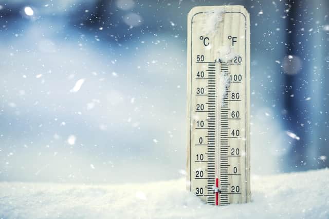 Freezing temperatures