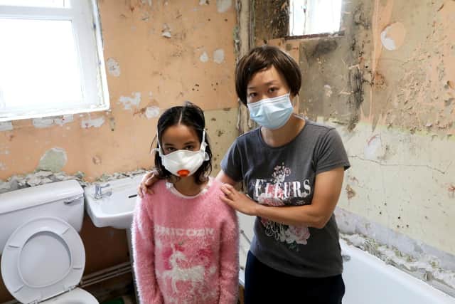Mum Ying Can is worried for the health of her and her ten year old daughter. Picture: Sam Stephenson