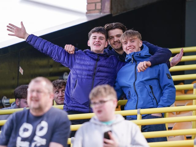 There were plenty of smiles before kick-off - and even more afterwards after the win.