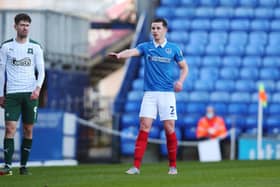 Callum Johnson is adamant Pompey's fightback against Plymouth demonstrates their character and togetherness. Picture: Joe Pepler