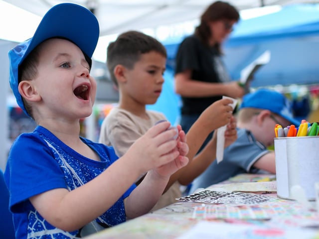 Henry Hicken, 3. Waterlooville Music and Arts Festival took place in the precinct, Waterlooville
Picture: Chris Moorhouse (170824-56)