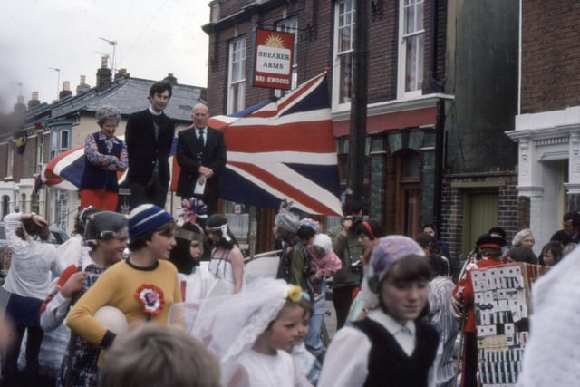 Karl Bailey had an unexpected find at a car boot sale, a collection of images from Portsmouth Camera Club dating back to the late 1970s which included some of the silver jubilee in 1977 with street parties from Shearer Road and Moorland Road in Portsmouth. You can see the Shearer Arms in the background of this shot