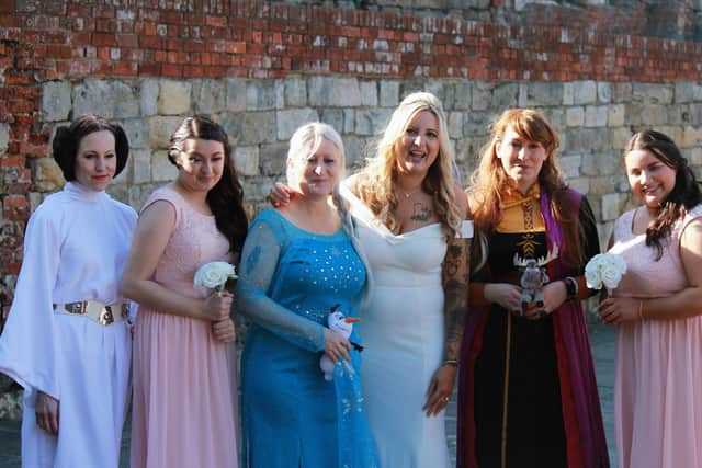 Comic Con Wedding for Let's Celebrate - Mr and Mrs Harris.