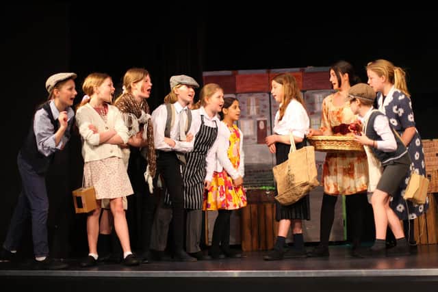 Portsmouth High School’s Year 6 pupils performing By Stepney Way