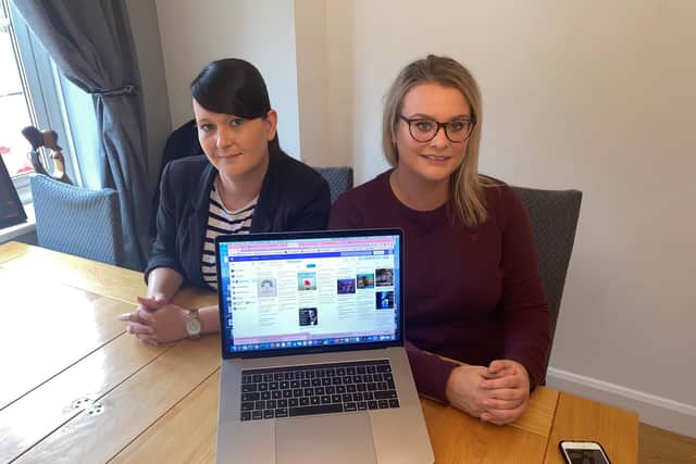 Jade Scotney and Laura Martin, who co-own Rebellion Marketing
