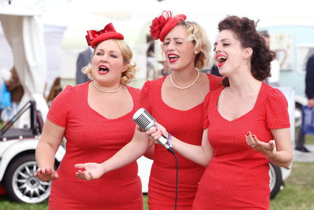 The Spitfire Sisters at the Goodwood Revival in 2015 Picture: Derek Martin