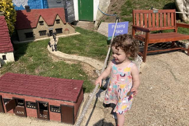 Staycation in Southsea - Rosanna Morton at Southsea Model Village