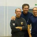 The Avenue Dodos team that beat Emsworth Oysters 9-1 (from left) Tony Dummer, Phil Stride and Keith Ginn