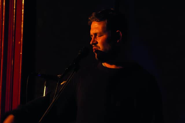 Tommy Brown performing live