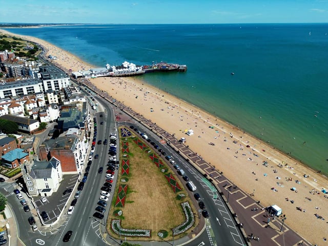 Kevin Fryer captured the glorious sunshine which basked over Portsmouth last weekend using his drone.